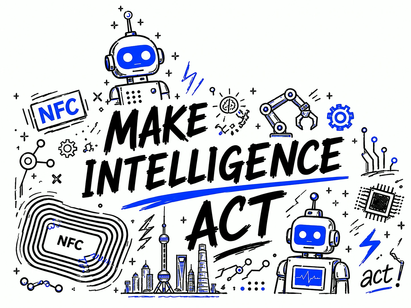Action Intelligence NFC 卡片反面